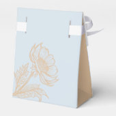 Minimalistische Gastgeschenk Hochzeiten Geschenkschachtel (Rückseite)