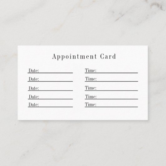 Minimalistische Geburtsdoula-Logo-Schwangerschaft Terminkarte (Rückseite)