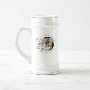 Minimalistische Geburtstagsgeschenke für Onkel Bierglas