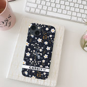 Minimalistische Gentle Garden Wildblumen Herz Case-Mate iPhone Hülle