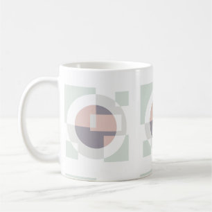 Minimalistische Geometrie Kaffeetasse