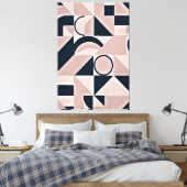 Minimalistische Geometrie Leinwanddruck (Insitu (Schlafzimmer))