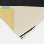 Minimalistische Geometrie: Musterdesign Fleecedecke (Ecke)