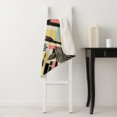 Minimalistische Geometrie: Musterdesign Sherpadecke (Beispiel)