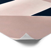 Minimalistische Geometrie Poster (Ecke)