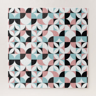 Minimalistische Geometrie, skandinavische Kunst. Puzzle