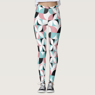 Minimalistische Geometrie, skandinavische Kunstwer Leggings