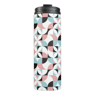 Minimalistische Geometrie, skandinavische Kunstwer Thermosbecher