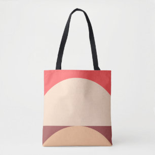 Minimalistische geometrische Abstrakte Kunst Tasche