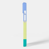 Minimalistische geometrische Farbblockfarben Case-Mate iPhone Hülle (Rückseite / Links)