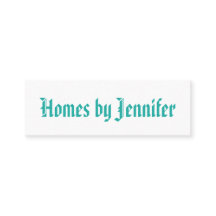 Minimalistische geometrische Kalligrafie Türkispro