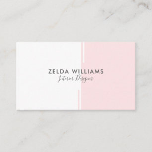 Minimalistische geometrische Linien, Linien und Fo Visitenkarte