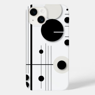 Minimalistische geometrische Rundkreissymfonie Case-Mate iPhone 14 Hülle
