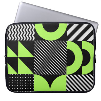 Minimalistische geometrische, skandinavische Vinta Laptopschutzhülle