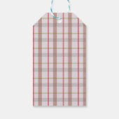 Minimalistische Geschenkanhänger mit individuellem (Rückseite)