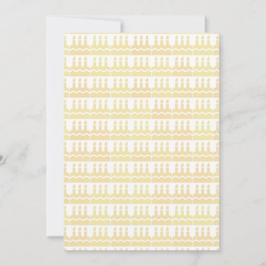 Minimalistische Geschenkboxen Geburtskarte (Rückseite)