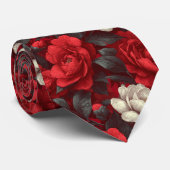 Minimalistische Geschenke für Ehemann Gardenien Bl Krawatte (Gerollt)