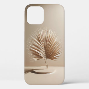 Minimalistische getrocknete Palmblatt-Skulptur - M Case-Mate iPhone Hülle