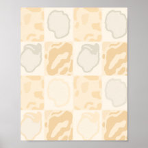 Minimalistische Gipsstruktur neutrale beige Wandku