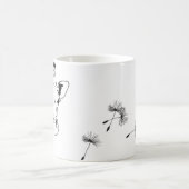Minimalistische Giraffe Kaffeetasse (Mittel)