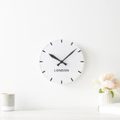 Minimalistische Gloss-Uhr Runde Wanduhr (Zuhause)