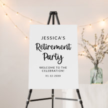 Minimalistische Glückwunsch Party für die Altersve