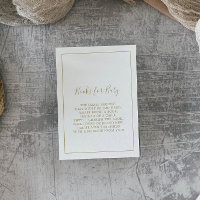 Minimalistische Gold-Baby-Shower-Bücher für Baby