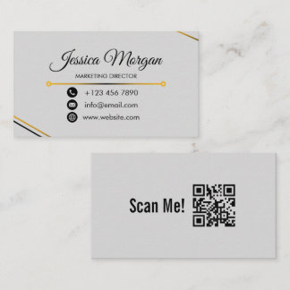 Minimalistische Gold-Geschäftskarte Elegantes Mode Visitenkarte