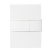 Minimalistische Gold Wedding Bly Band (Rückseitenbeispiel)