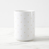 Minimalistische Golden Sparkles Tasse (Mittel)