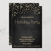 Minimalistische Goldschmiede Einladung (Vorne/Hinten)