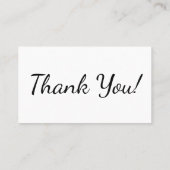 Minimalistische Google Review Business Card Visitenkarte (Rückseite)