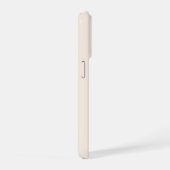 Minimalistische Gourmetschokolade getauchte Erdbee iPhone Hülle (Rechte Seite)
