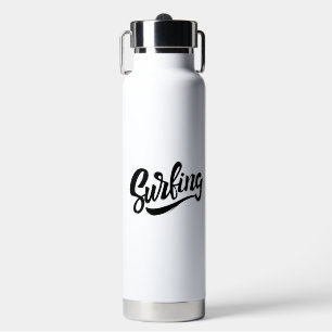 Minimalistische Graffiti-Motivation Trinkflasche