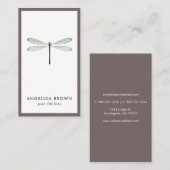 Minimalistische Grafikkarte Visitenkarte (Vorne/Hinten)