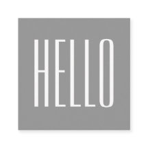 Minimalistische, graue, moderne Visitenkarte