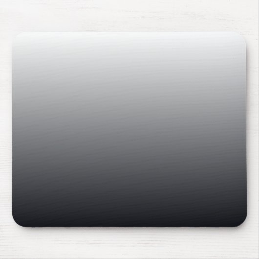 Minimalistische Graue und schwarze Gradient Mousepad (Vorne)
