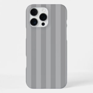 Minimalistische Graue vertikale Streifen - Handy-F iPhone 16 Pro Max Hülle