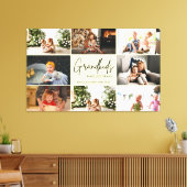 Minimalistische Großkinder machen Life Grand 8 Fot Leinwanddruck (Insitu (Wohnzimmer))