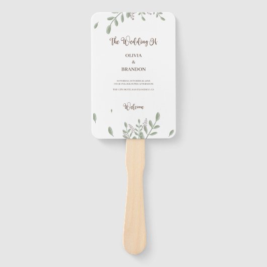 Minimalistische Grünanlage mit Blumenzwiebeln Fächer (Vorderseite)