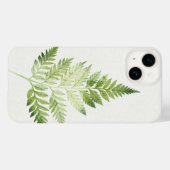 Minimalistische Grüne ernährende botanische Illust Case-Mate iPhone Hülle (Rückseite (Horizontal))