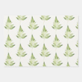 Minimalistische Grüne ernährende botanische Illust Geschenkpapier Set (Vorderseite 3)