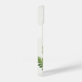 Minimalistische Grüne ernährende botanische Illust iPhone Hülle (Rechte Seite)
