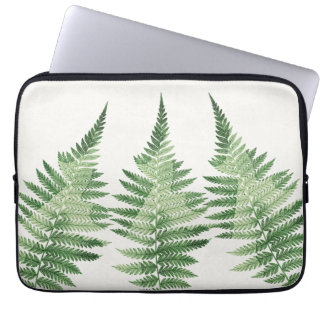 Minimalistische Grüne ernährende botanische Illust Laptopschutzhülle