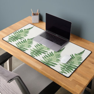 Minimalistische Grüne ernährende botanische Illust Schreibtischunterlage