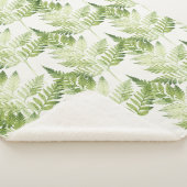 Minimalistische Grüne ernährende botanische Illust Sherpadecke (3/4)