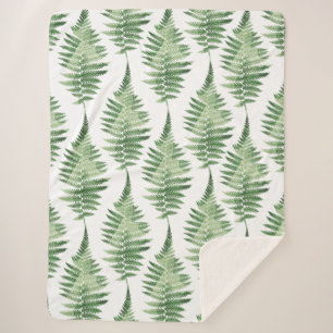 Minimalistische Grüne ernährende botanische Illust Sherpadecke
