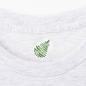 Minimalistische Grüne Hochzeit Etiketten (Befestigt)