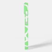 Minimalistische grüne Kuh Case-Mate iPhone Hülle (Rückseite / Links)