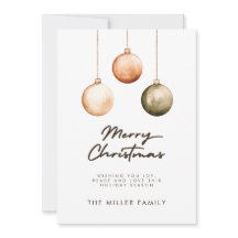 Minimalistische grüne natürliche Weihnachtsdekorat